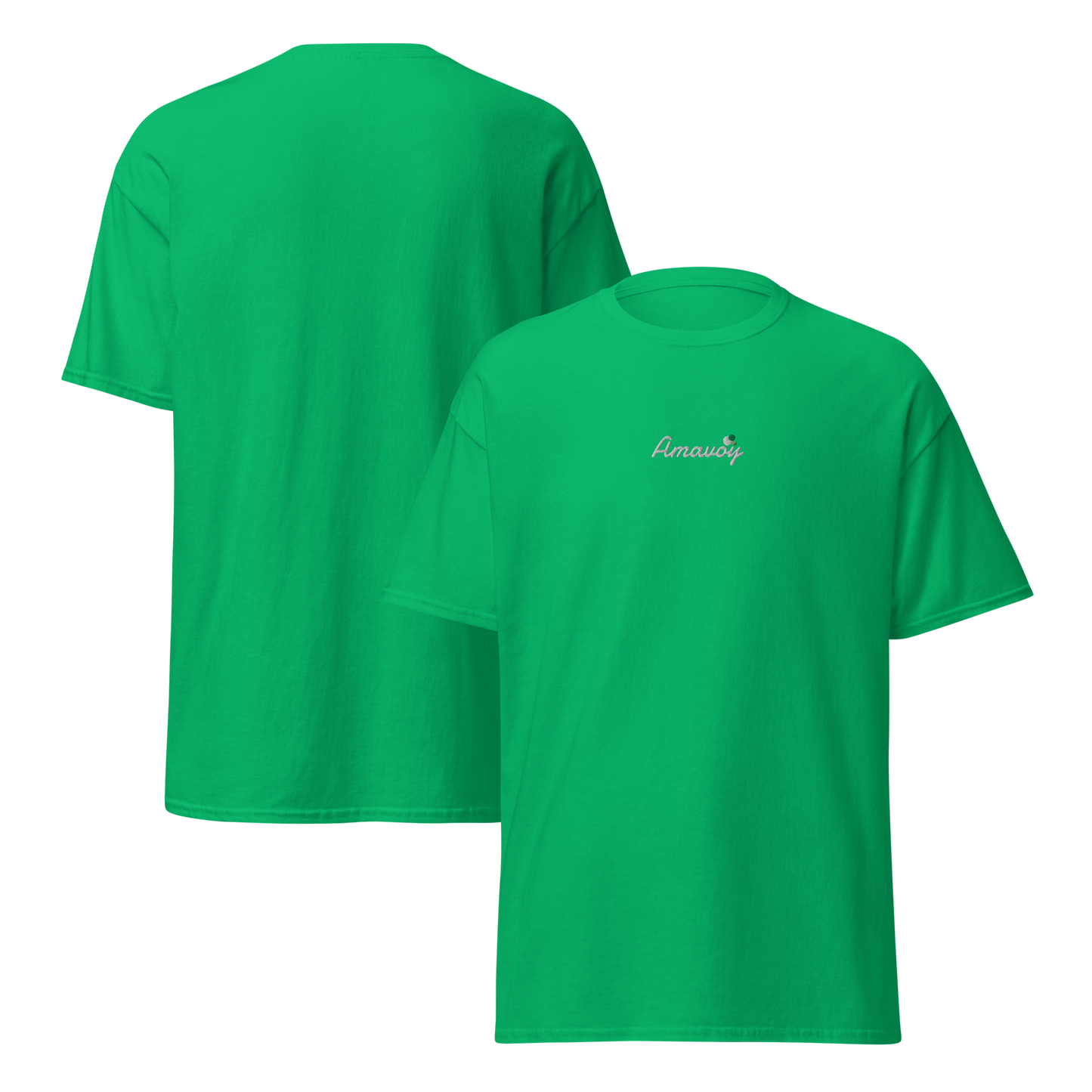 Classic Unisex Tee Amavoy Embroidered
