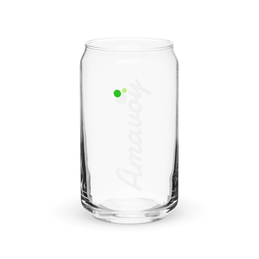 Can Shaped Glass Amavoy