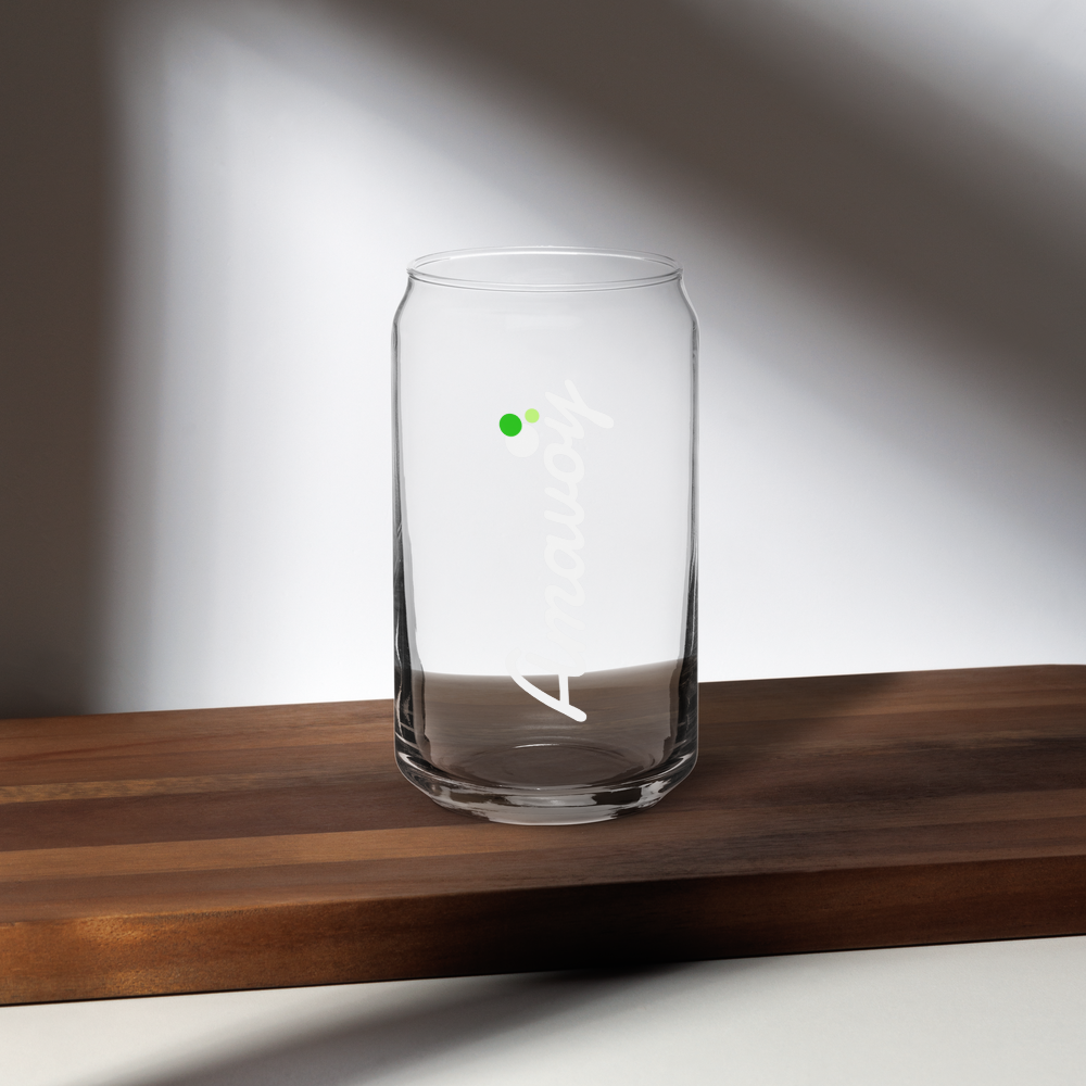 Can Shaped Glass Amavoy
