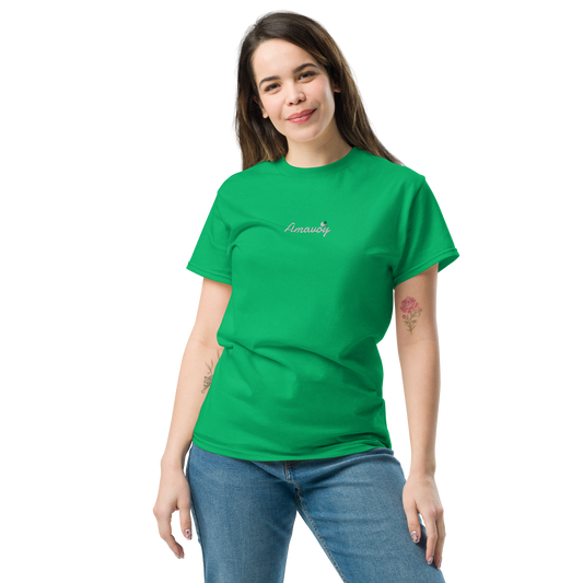Classic Unisex Tee Amavoy Embroidered